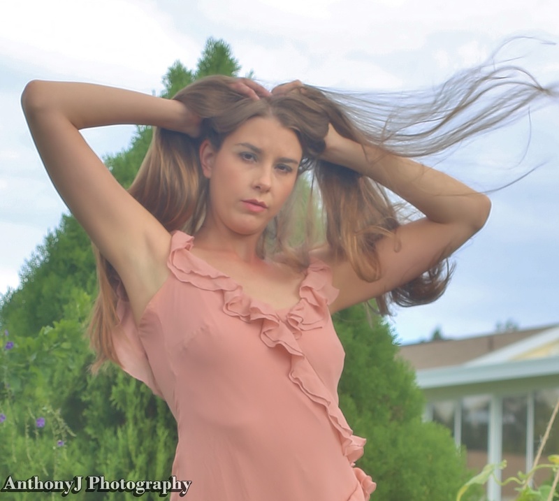 Female model photo shoot of Tara Eslinger by Anthony J Photography