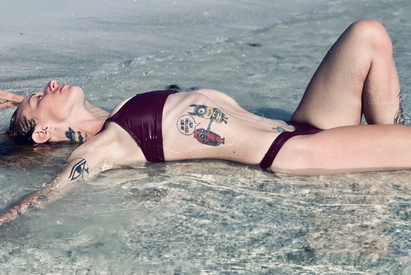 Female model photo shoot of HippieSoul in Anna Maria Island, Florida