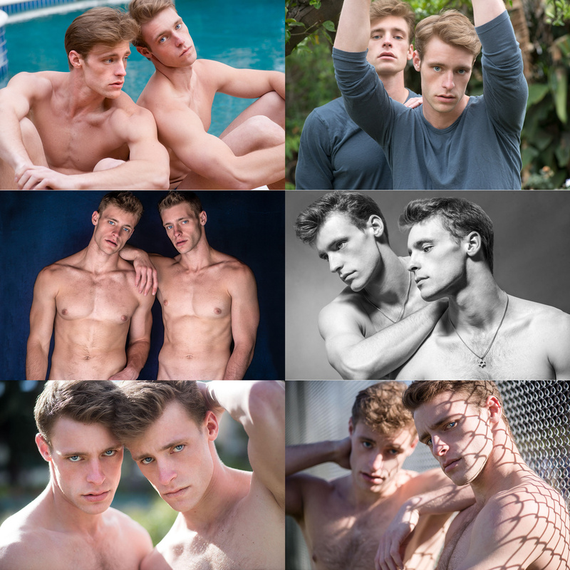 Male model photo shoot of Walter Tab and Proeh Twins in Hollywood