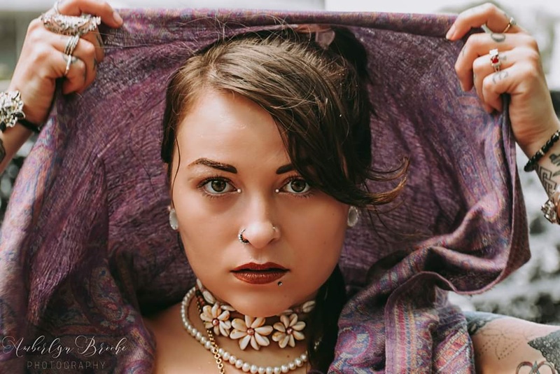 Female model photo shoot of AmberlynBrookePhotos