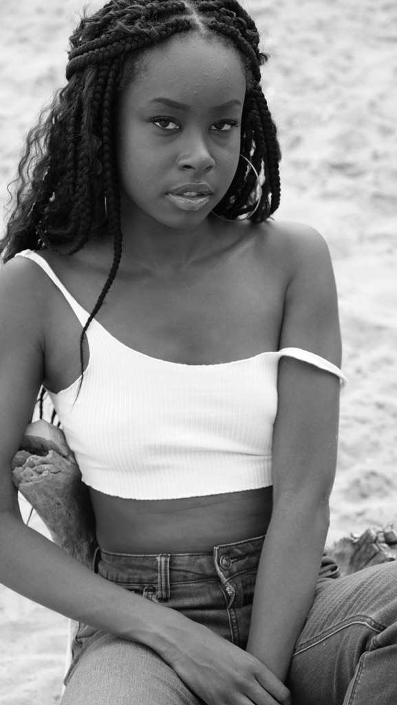 Female model photo shoot of Lily Frimpong by Anthony Gordon in Scarborough Bluffs