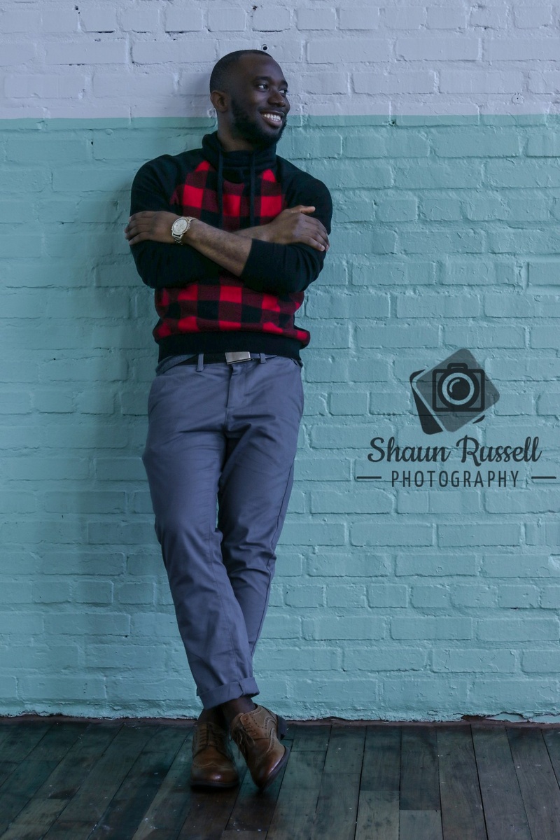 Male model photo shoot of SRussPhoto