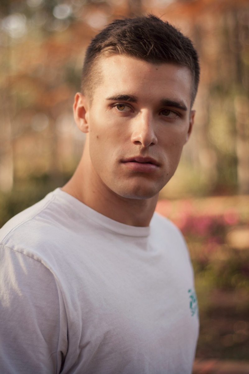 Male model photo shoot of PEB Modeling in Wilmington, North Carolina