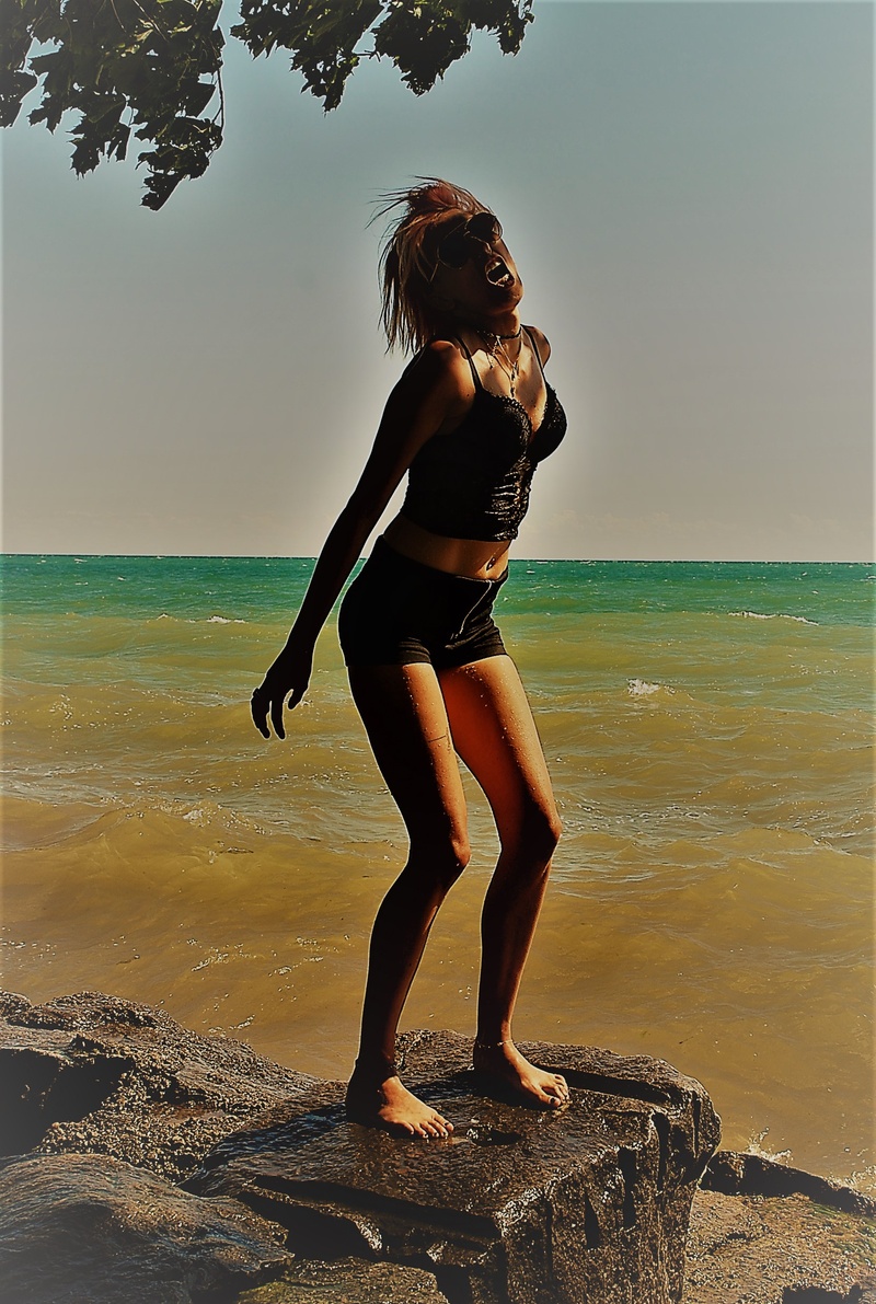 Female model photo shoot of Krazy Lis in Port Dover