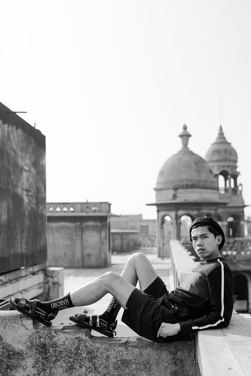 Male model photo shoot of yogiwake in Delhi