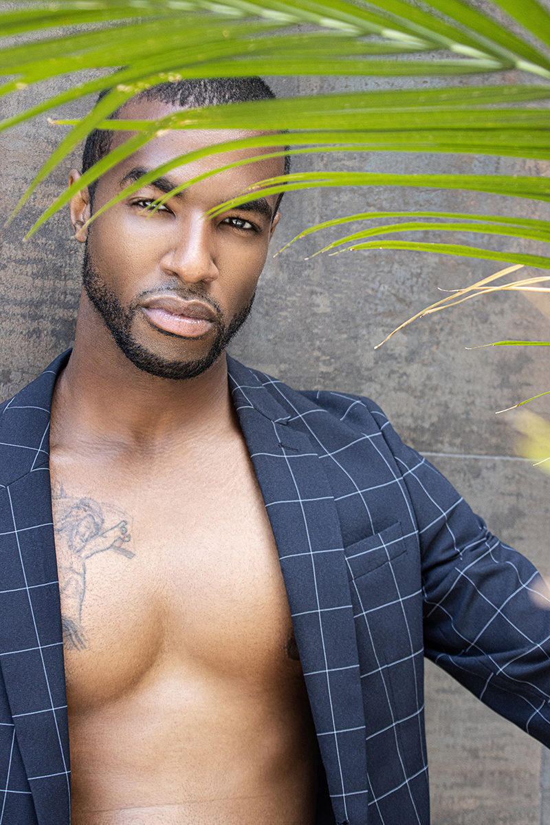 Male model photo shoot of Darius W in Meatpacking District NYC