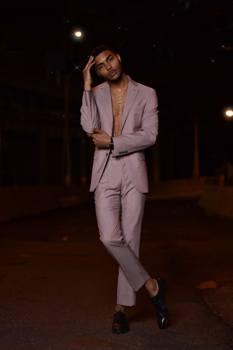Male model photo shoot of Derricks Visuals in Harlem, New York