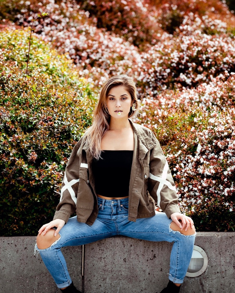 Female model photo shoot of VictoriaMei in SF, CA