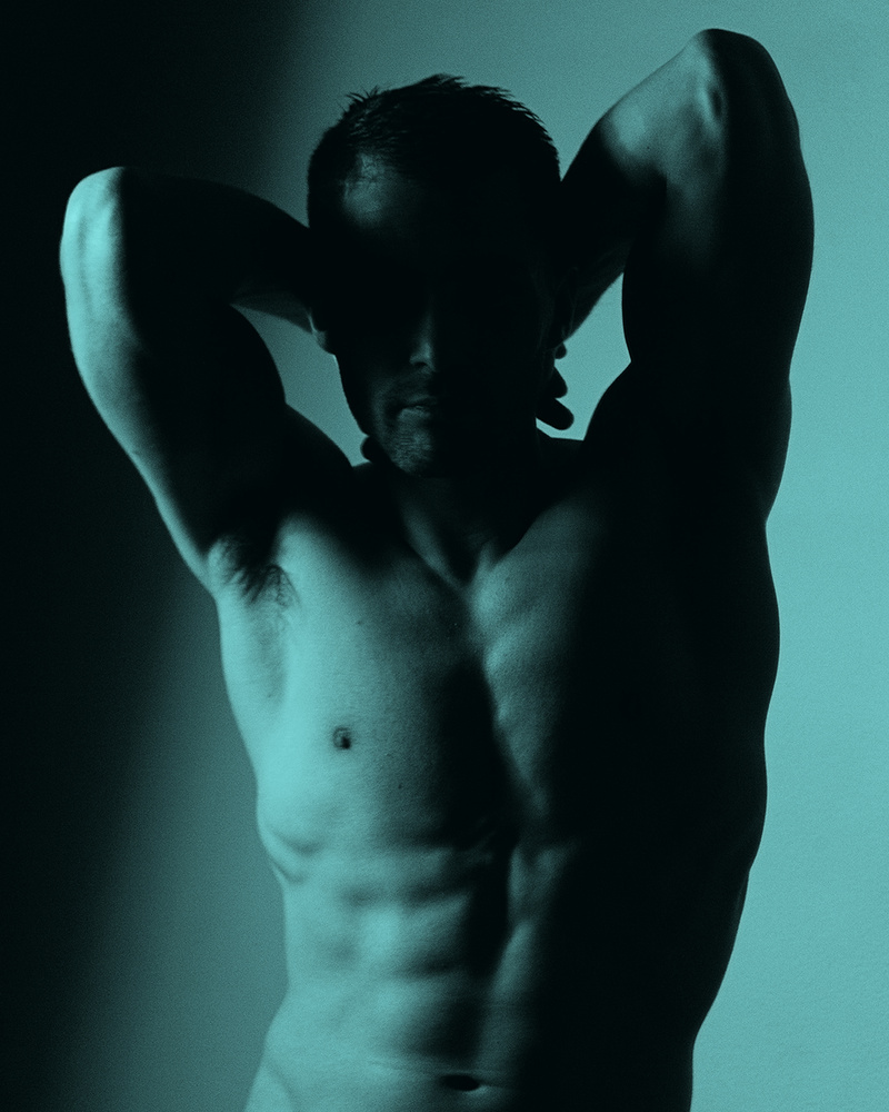 Male model photo shoot of Blue Eros in London