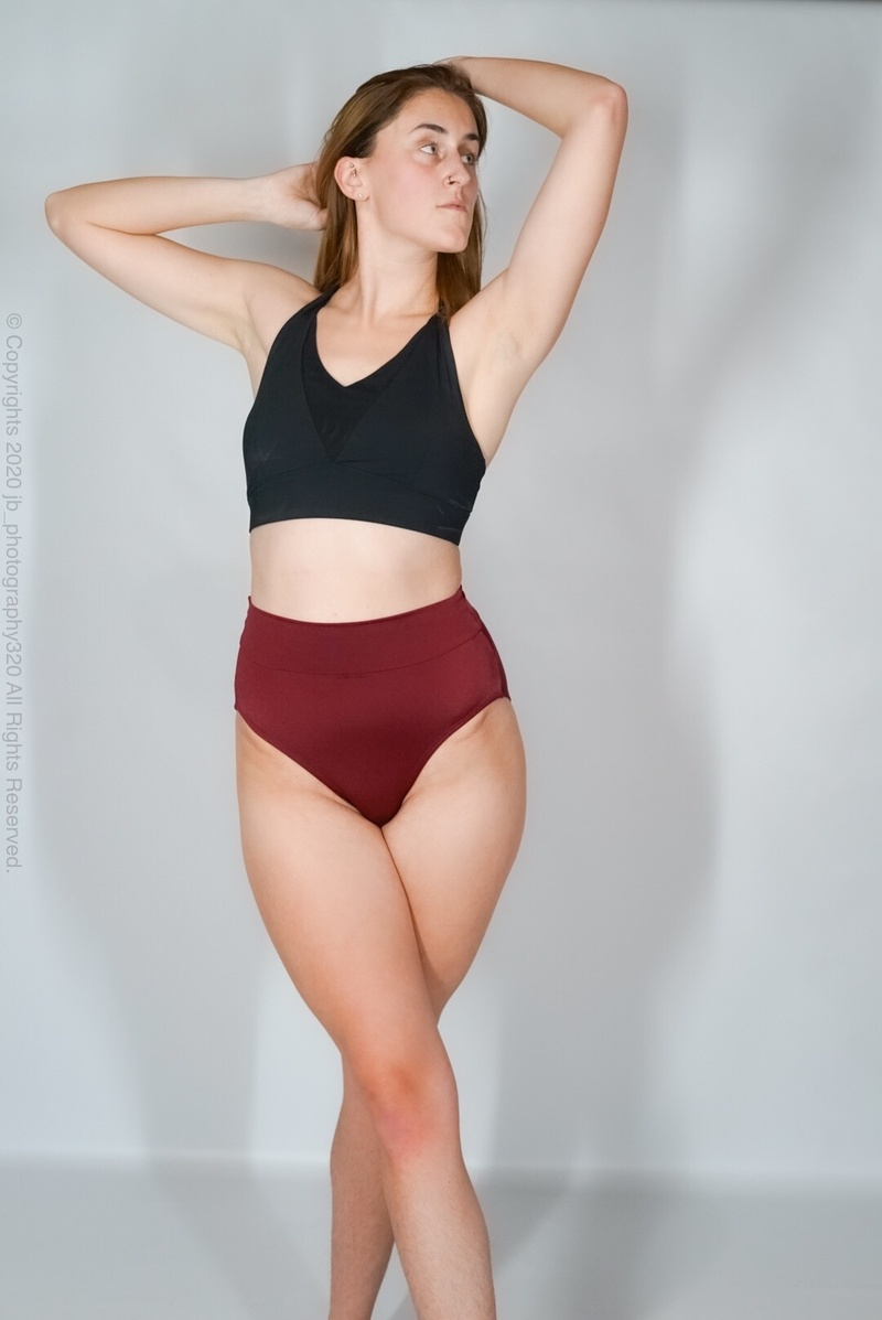 Female model photo shoot of Marin Elizabeth in Studio 210 NJ