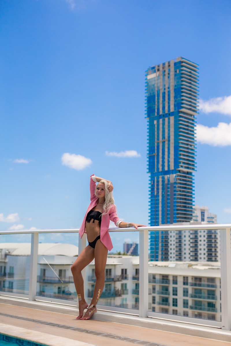 Female model photo shoot of Ameliya in Miami
