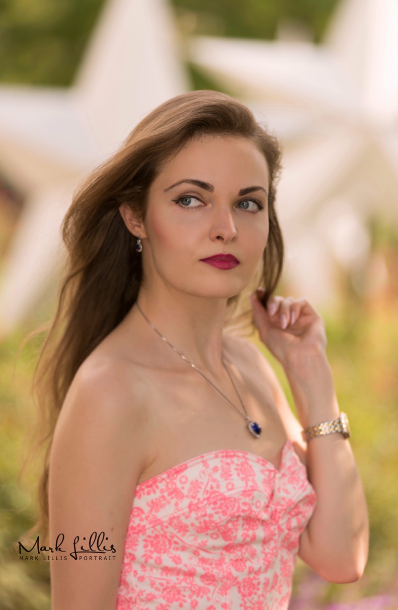 Female model photo shoot of ilona barcelona by Mark Lillis Portrait