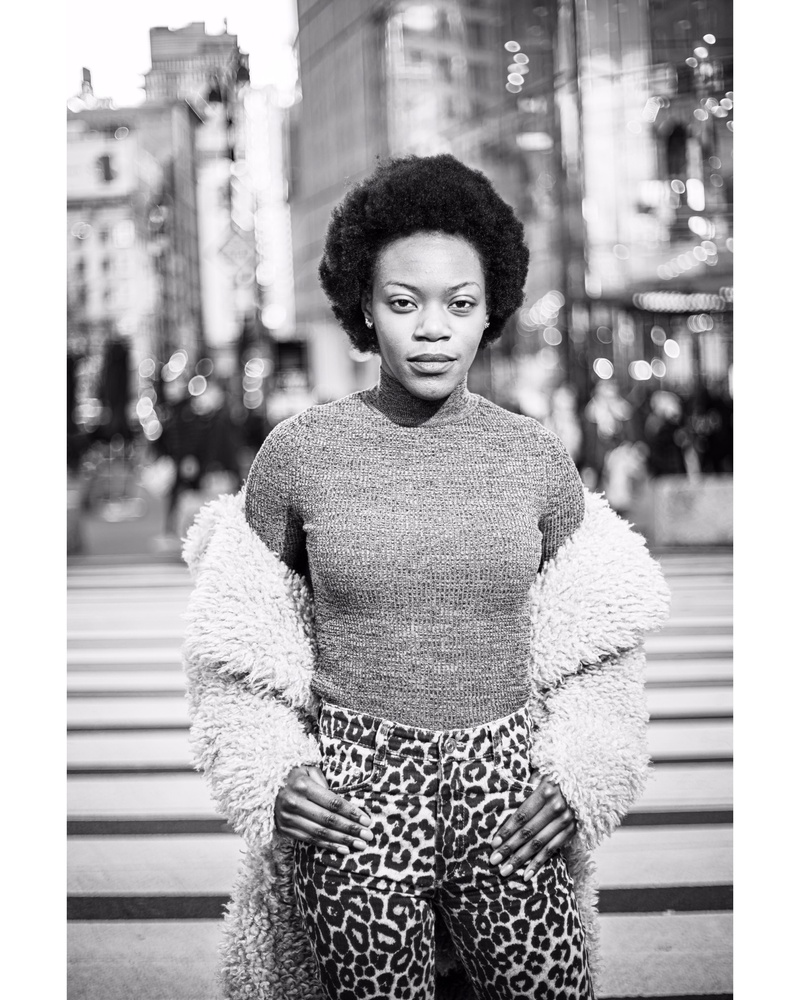 Female model photo shoot of Africanmiss by Catalin Chitucea in New York City