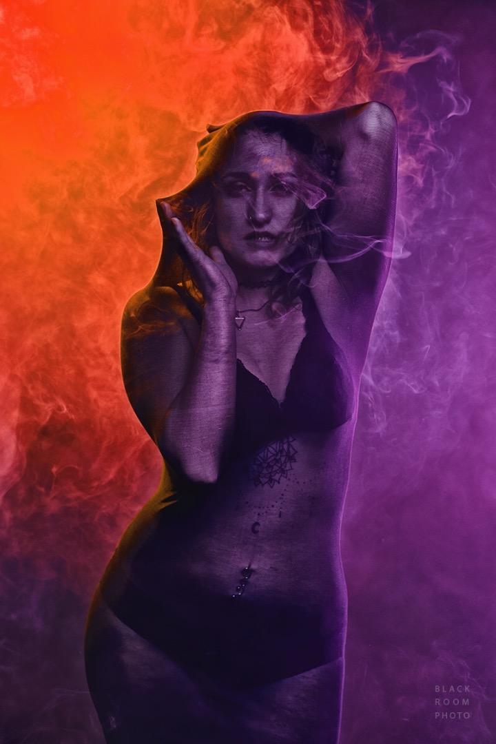Female model photo shoot of SAILOR SUNSHINE by Black Room Photo