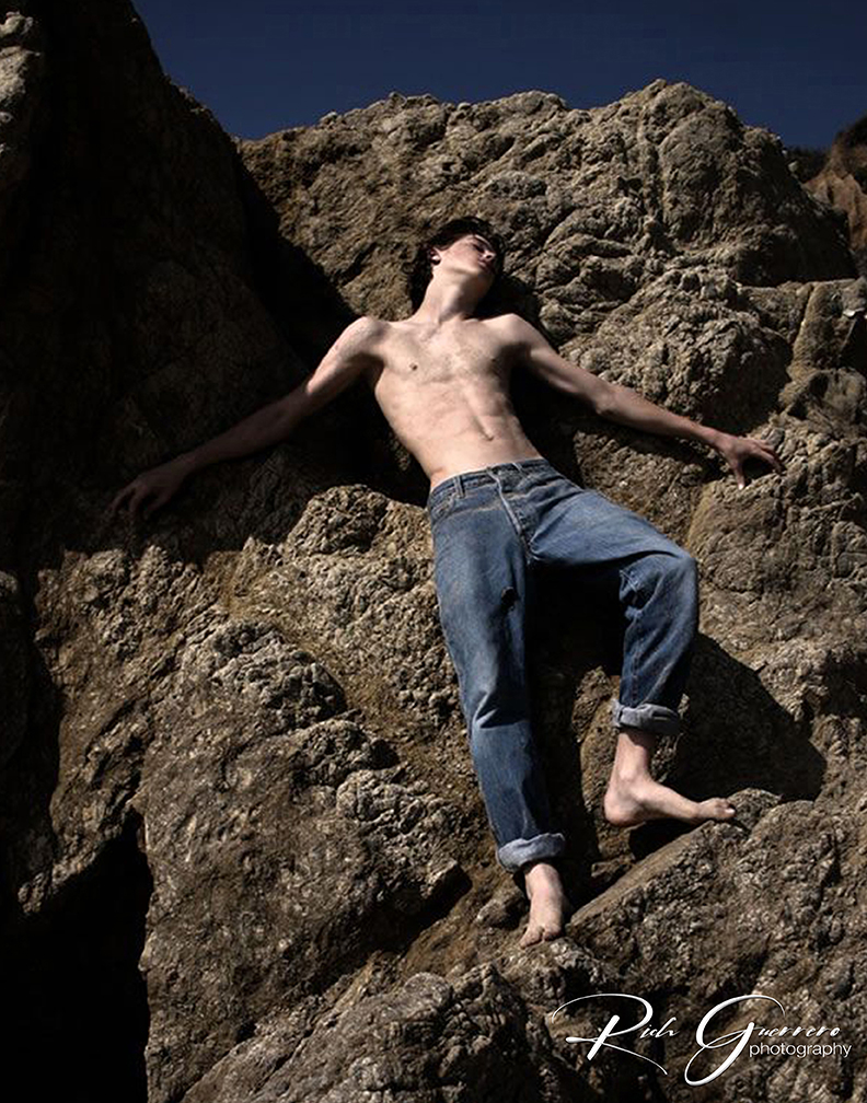 Male model photo shoot of Rich Guerrero in Malibu, CA