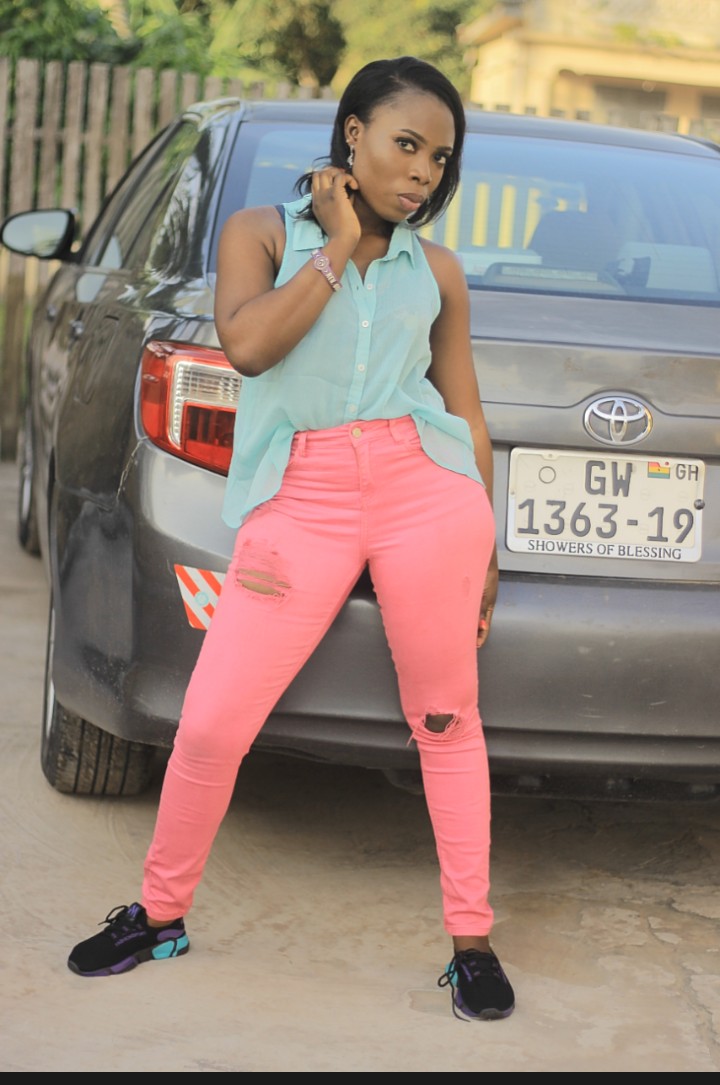 Female model photo shoot of yoloblack20 in Accra