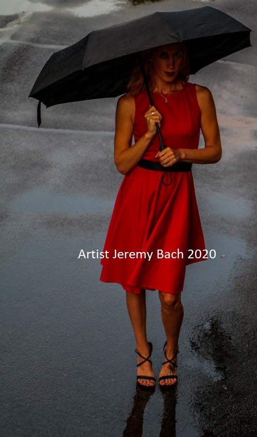 Male model photo shoot of artist jeremy bach