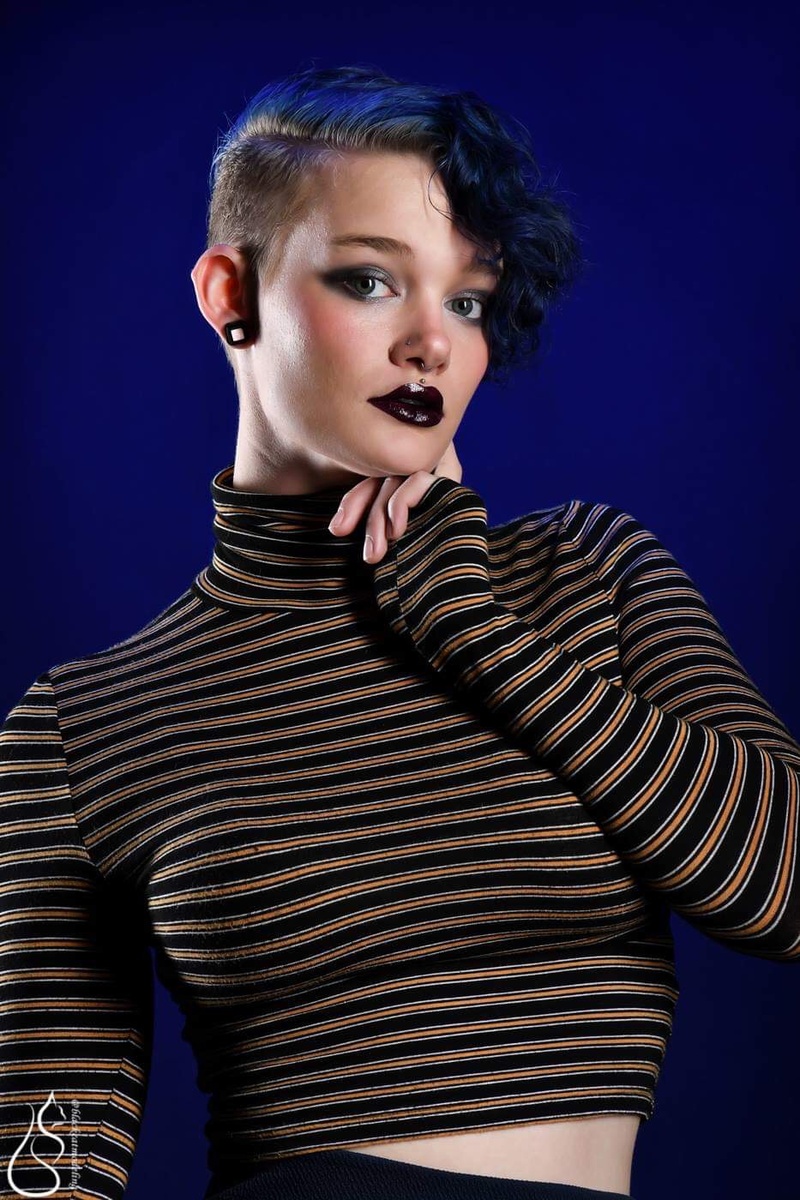 Female model photo shoot of Mazikeen Krowe in Greer, South Carolina