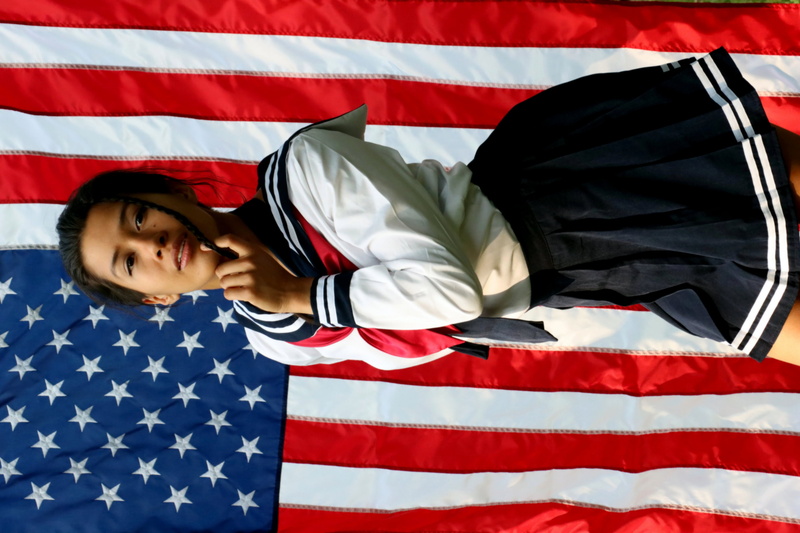 Male and Female model photo shoot of Patriotic Photos and Ren Sakuraba in Newport Tennessee