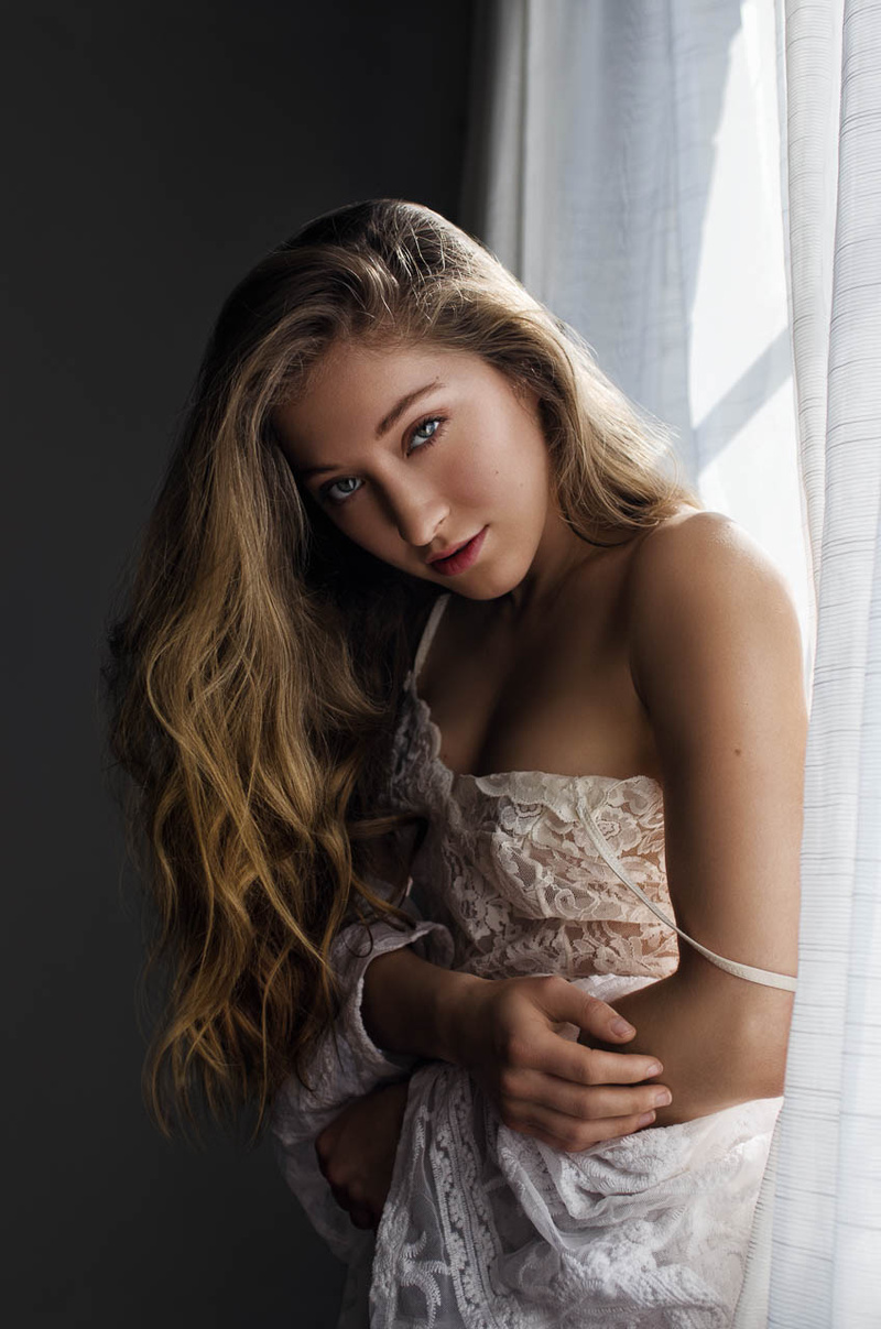 Female model photo shoot of Lucy Tyler by leichtroom in Toronto, digital art by YoanaDESIGN