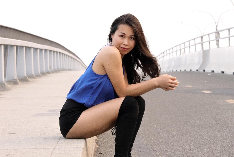 Female model photo shoot of KChentran