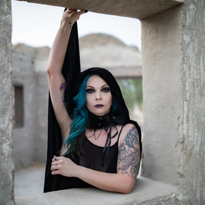 Female model photo shoot of Lunarlightsk in Phoenix, Arizona