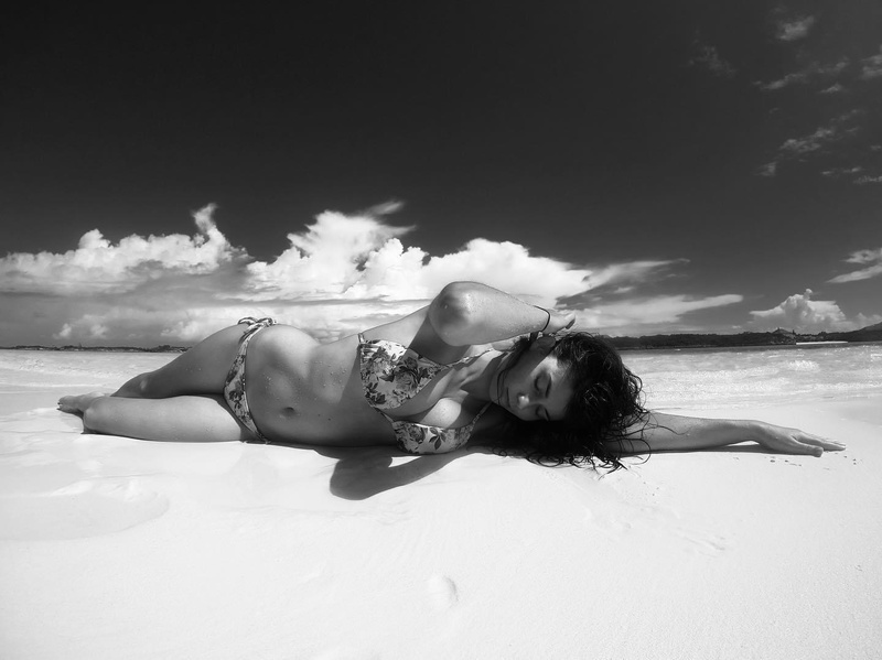 Female model photo shoot of KayKarolina in Bahamas