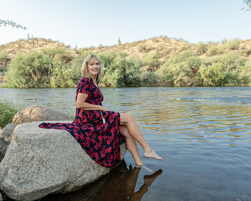 Female model photo shoot of SunnyDays by Laveen Photo in Salt River
