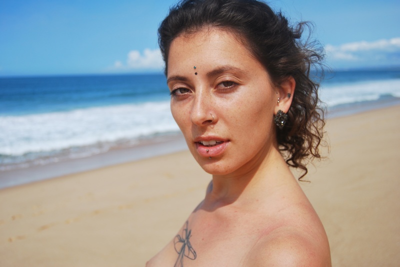 Male and Female model photo shoot of NaturallyNaked and BeatrizllMagalhaes in Praia do Meco