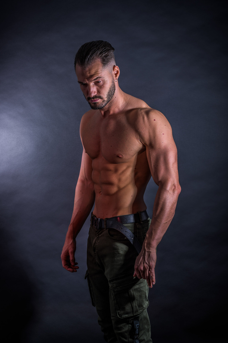 Male model photo shoot of Cristian BC