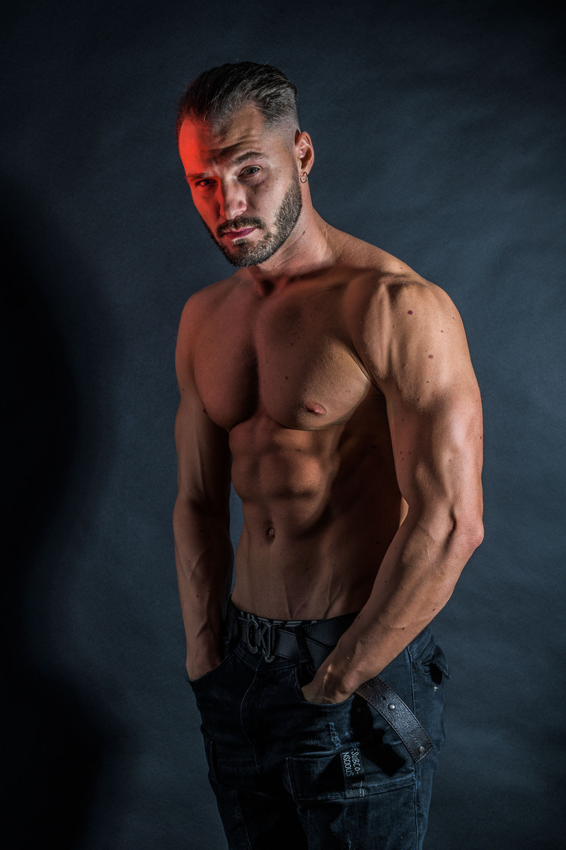 Male model photo shoot of Cristian BC
