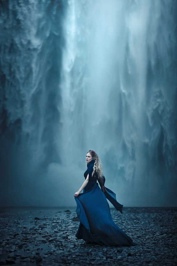 Female model photo shoot of Icelander by Arun Mathew in Iceland