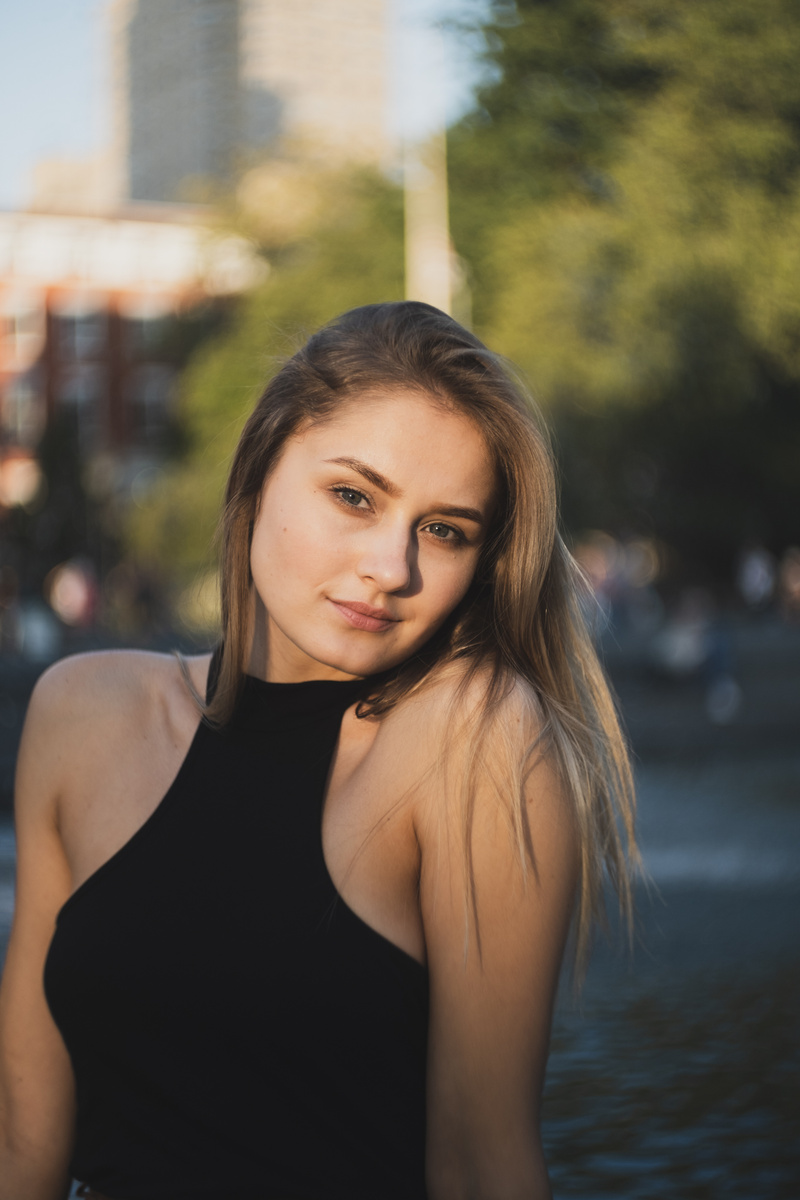 Female model photo shoot of Anastasiaz in NYC
