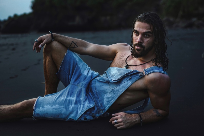 Male model photo shoot of Piotr Czechowski in Bali