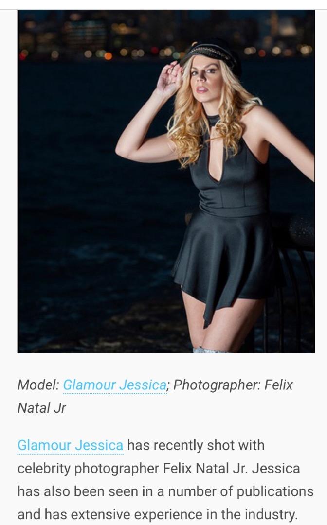 Female model photo shoot of Glamour Jessica