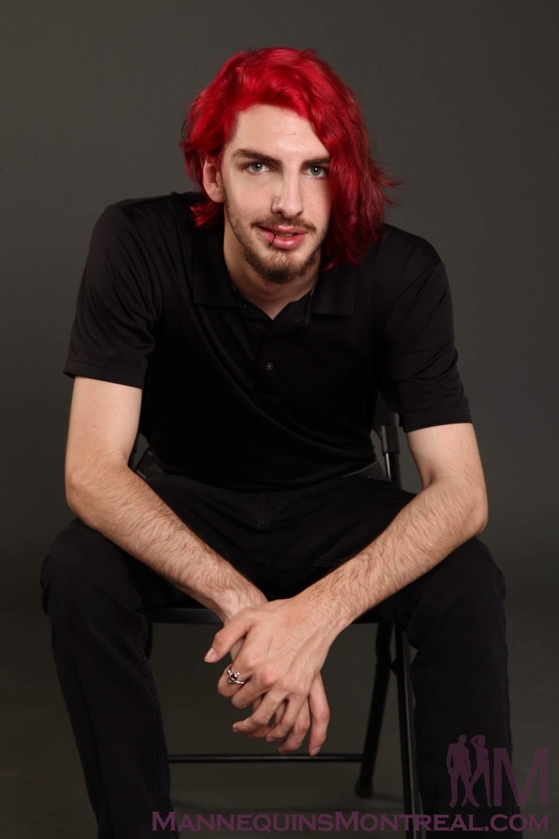 Male model photo shoot of Jakarm Redfox in Montréal