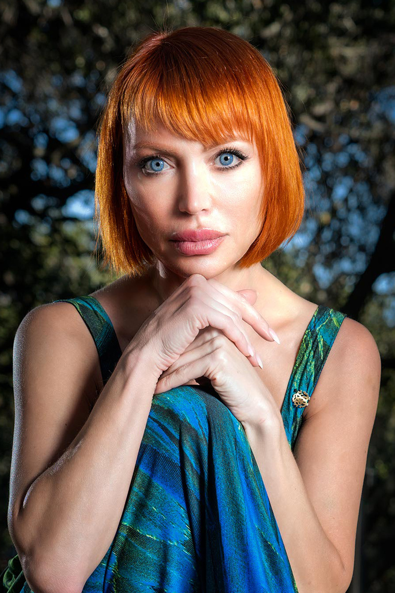 Female model photo shoot of EvaSky by KenVal Advertising