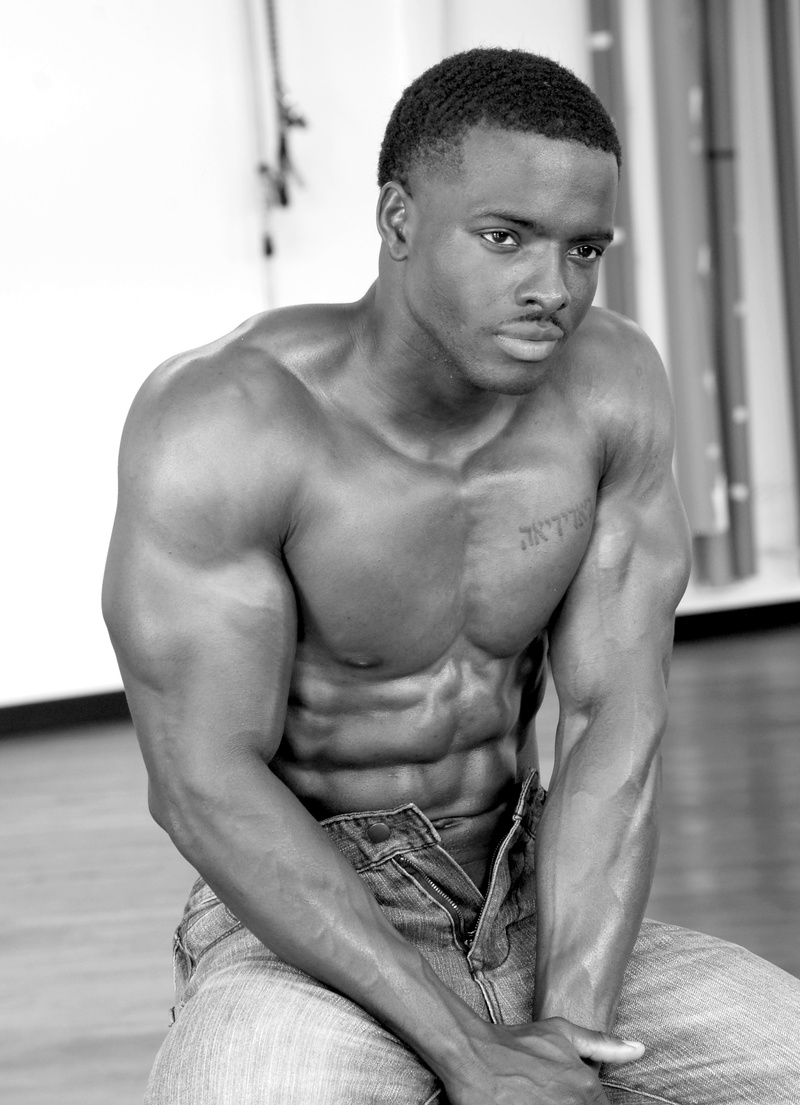 Male model photo shoot of Terrence Jae by Fitness Fine Arts