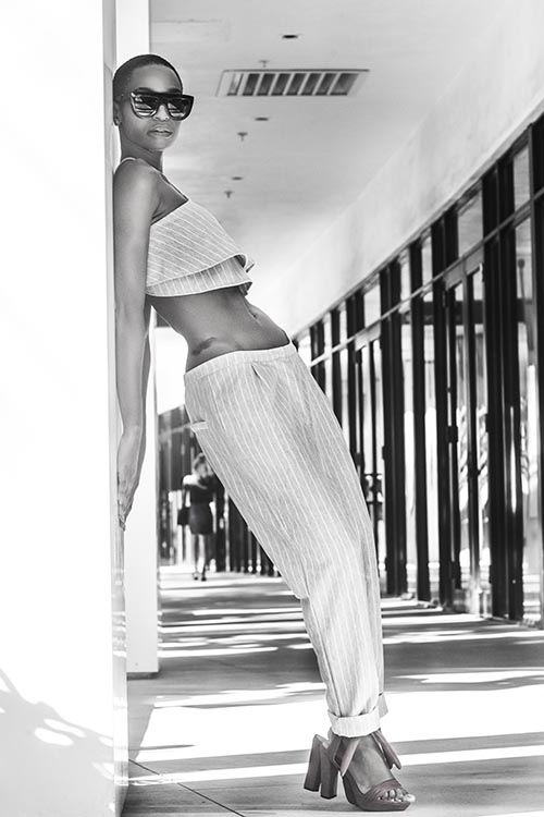 Female model photo shoot of michaelle Chapoteau in South Beach, Miami