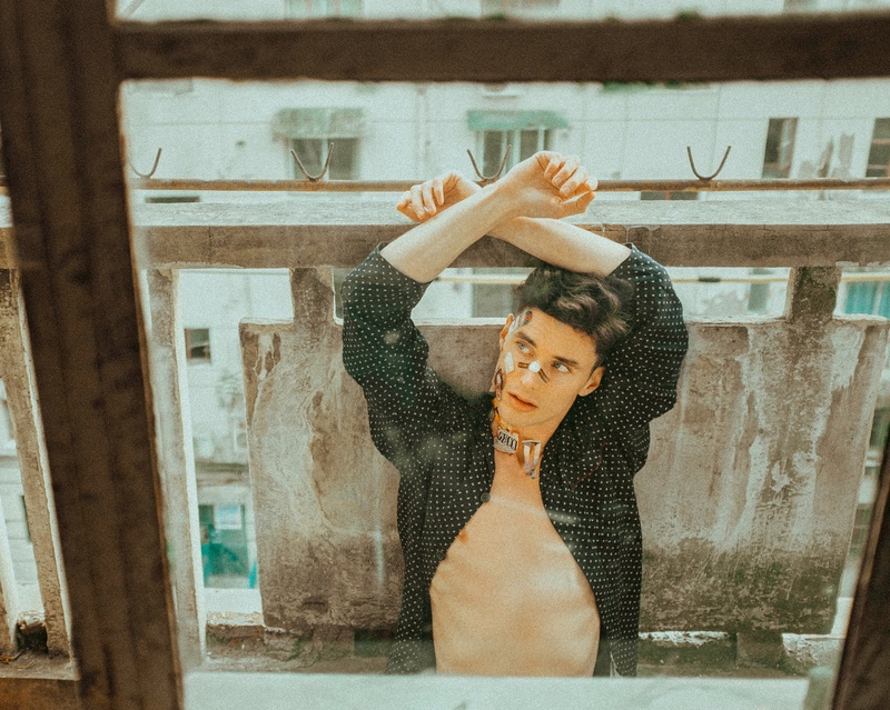 Male model photo shoot of Sunshine_blue in Shanghai, China