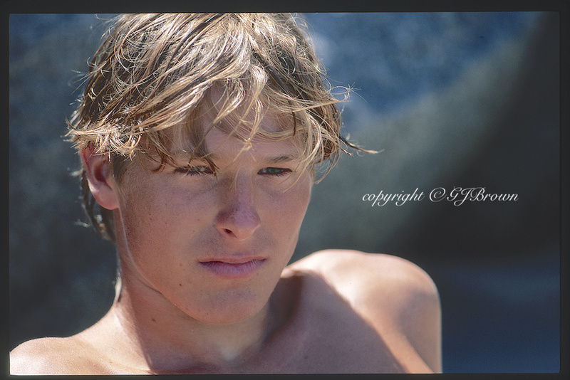 Male model photo shoot of GJBrown in Torrey Pines State Beach - San Diego, California