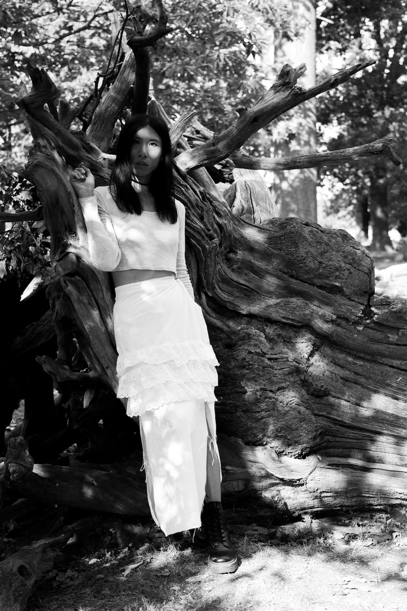Female model photo shoot of ChloeClo in Richmond Park Aug 2020