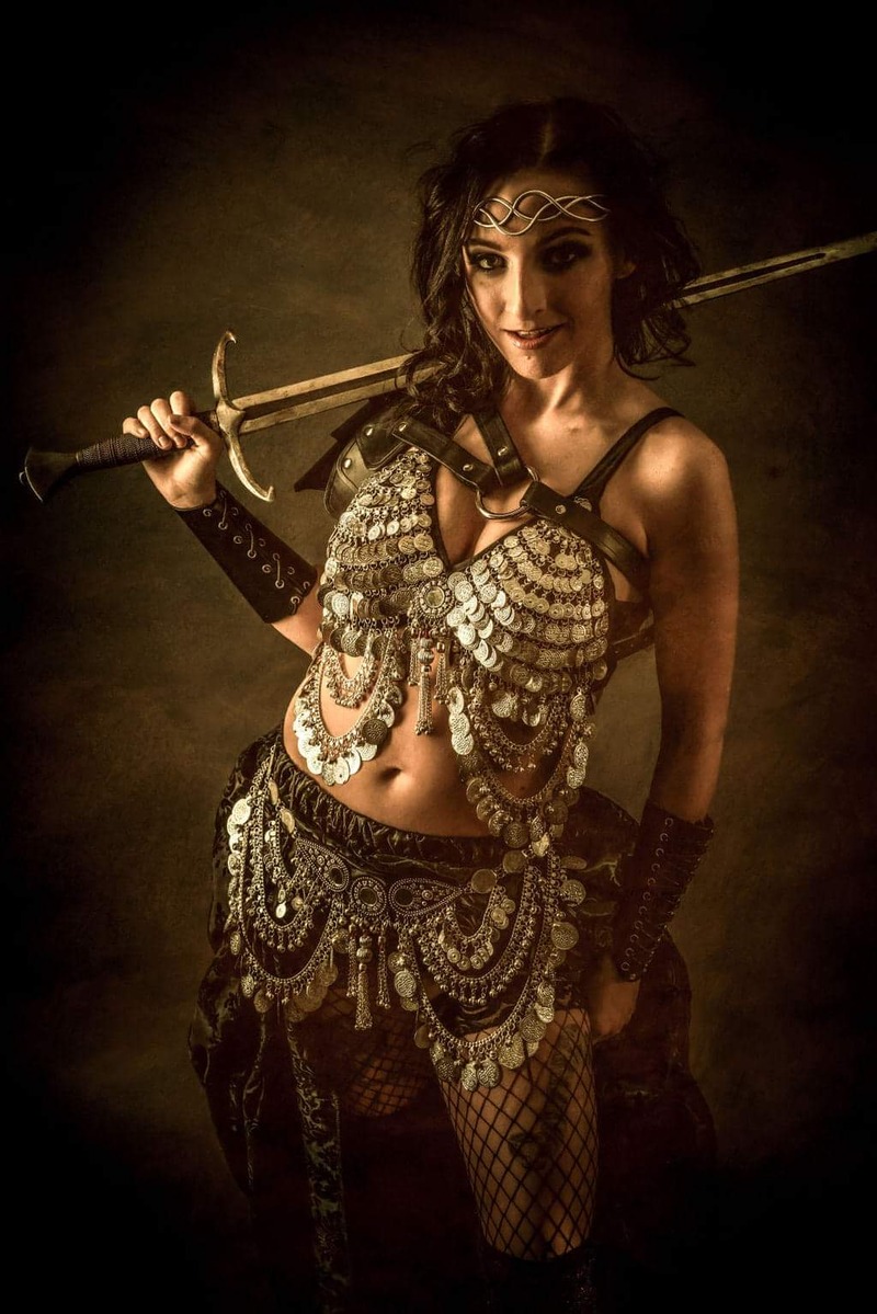 Female model photo shoot of WarriorKraken616