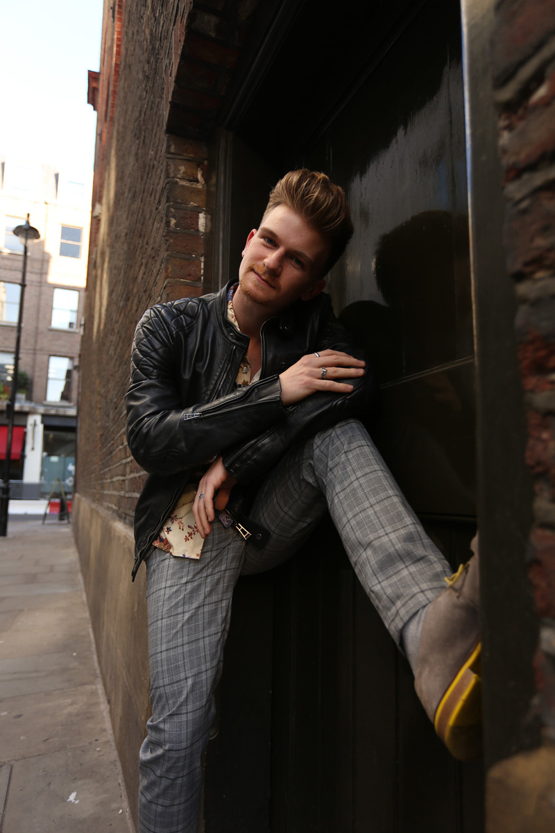 Male model photo shoot of AdamStretton in Soho, London