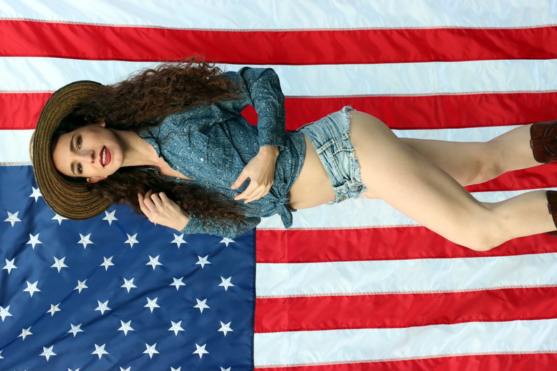 Male and Female model photo shoot of Patriotic Photos and Keira Grant in Newport Tennessee