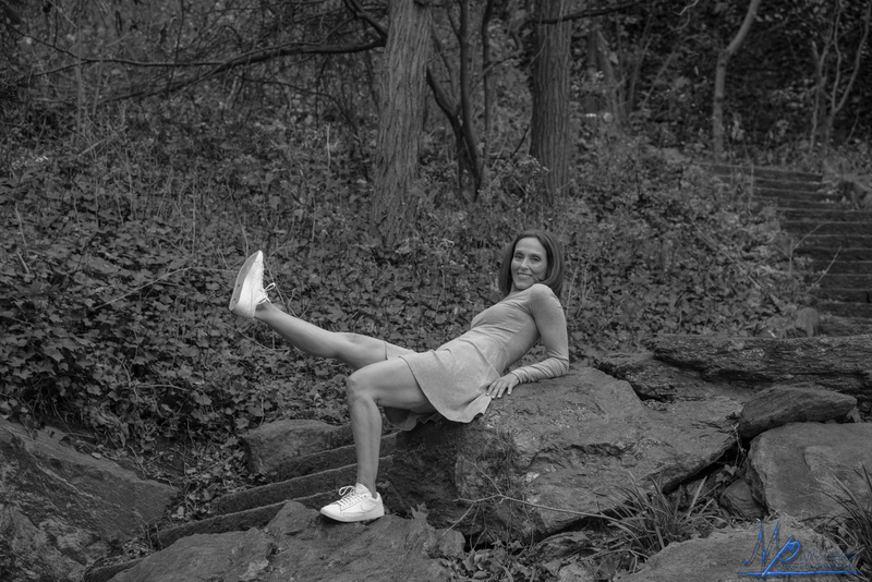 Female model photo shoot of fitgirlpro by MikePapa in Fort Tryon State Park