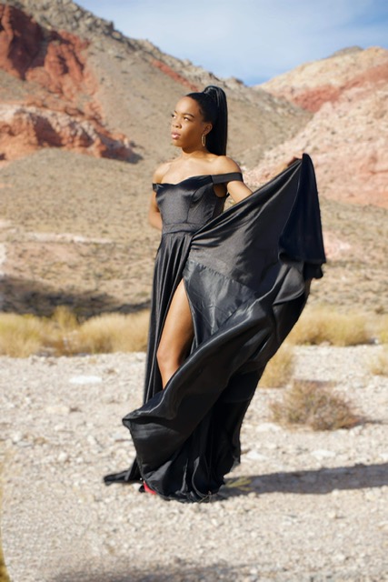 Female model photo shoot of Ashantitaylor in Red Rock Canyon, Las Vegas