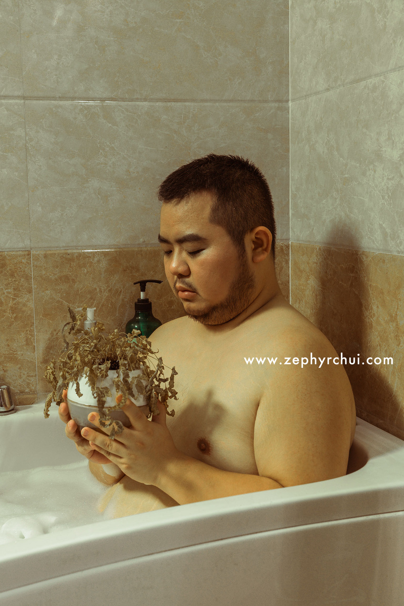 Male model photo shoot of Zephyr Chui in Chengdu, China