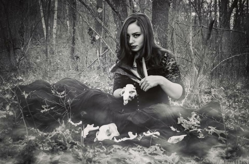 Female model photo shoot of Niki Dysnomia by Heather Rose Studios in Breakheart Reservation