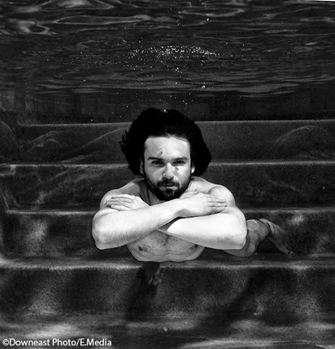 Male model photo shoot of Roman Fischer by Downeastphoto in Captain Nemo